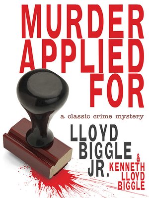 cover image of Murder Applied For